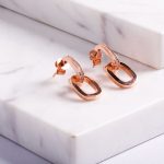 Chain Rose Gold Earring