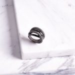 Monochrome Magic CrossOver Ring