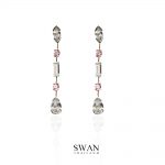 Candy Pink Drop Earring