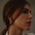 Olivia Gold Shape Earring
