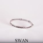 Classic Pave Baguette Bangle