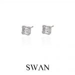 illusion emerald earring