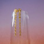 Baguette Drop Earring