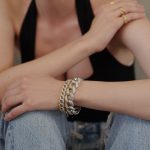 Pave Chain Bracelet (Two-Tone)