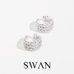 Triple Bezel Ear Cuff