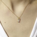 Baguette Stone Necklace