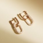 Small Chain Pave Earring