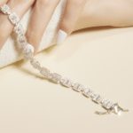 Halo Emerald Dot Necklace
