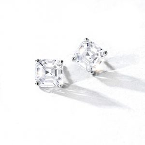 Asscher Earring
