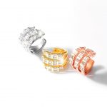 Baguette Double Claw Ear Cuff