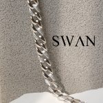Pave Plain Chain Necklace