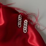 Evening Chain Pave Earring